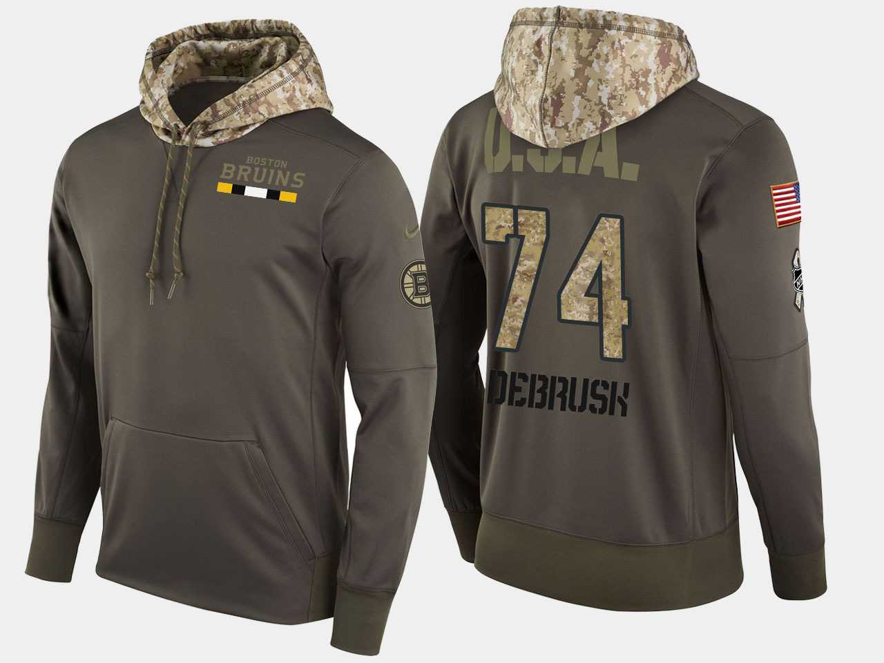 Nike Bruins 74 Jake Debrusk Olive Salute To Service Pullover Hoodie,We sell and wholesale Nike Bruins 74 Jake Debrusk Olive Salute To Service Pullover Hoodie on line form chian!